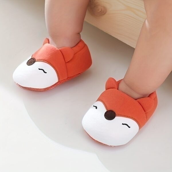 Adorable Cartoon-Themed Slip-On House Shoes for Baby Girls - Non-Slip, Comfy & Perfect for Indoor Spring/Fall Fun - Image 8