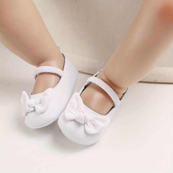 Adorable Bowknot Mary Jane Shoes - Comfortable, Lightweight, Non-Slip, Soft Flat Sole Shoes for Baby Girls, Perfect for Indoor, Outdoor, Party, Spring, and Autumn Occasions - Image 10