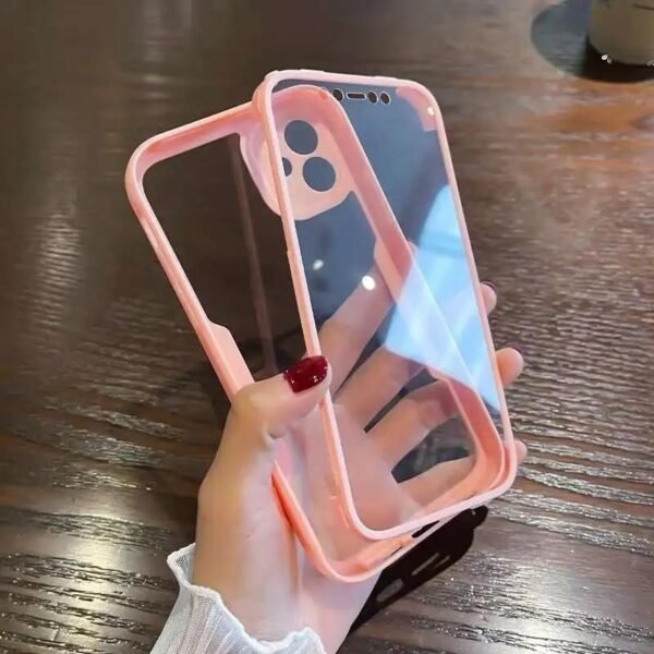360 Full Body Front+Back Clear Case For iPhone 13 14 11 12 Pro Max XS  15 Plus Luxury Bumper Shockproof Back Cover - Image 13