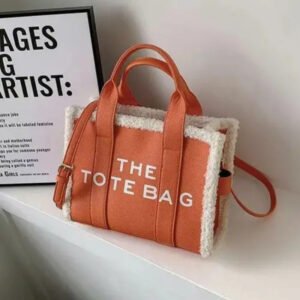 Luxury Designer The Tote Bags For Women Pu Leather Branded Hand