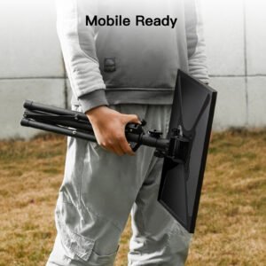 Projector Stand and Adjustable Laptop Stand, 22 to 36 Inches, Functions as DJ Rack Projector Stand/Tripod Stand/Laptop Floor Stand, Suitable for Office and Home