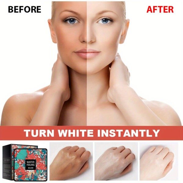 Mushroom Head CC Cream Foundation - Long-Lasting, Full Coverage, Moisturizing Concealer with Matte Finish, Includes Mushroom Makeup Sponge for Flawless Base - Image 3