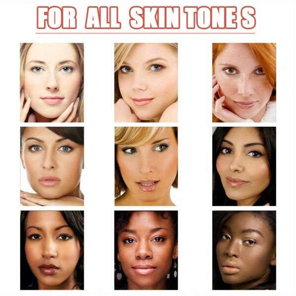 Mushroom Head CC Cream Foundation - Long-Lasting, Full Coverage, Moisturizing Concealer with Matte Finish, Includes Mushroom Makeup Sponge for Flawless Base - Image 2