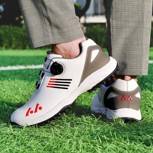 [LEFUS Golf Shoes] LEFUS Non-Slip Men's Golf Shoes - Breathable, Comfortable, Rotating Buckle Closure for All Seasons - Image 12