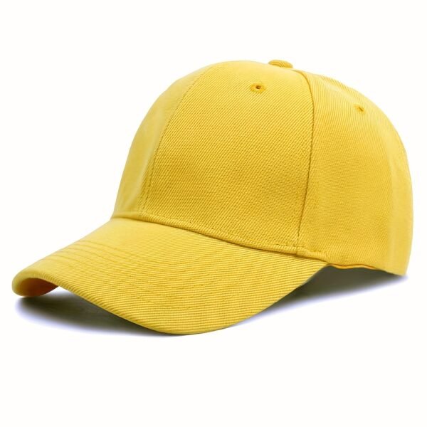 Solid Color Baseball Cap Lightweight Simple Casual Couple Dad Hats Unisex Sun Hats For Women & Men - Image 26