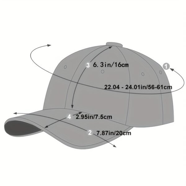 US Navy Embroidery Baseball Cap Unisex Solid Color Casual Dad Hat Lightweight Adjustable Sun Hats For Women & Men - Image 5