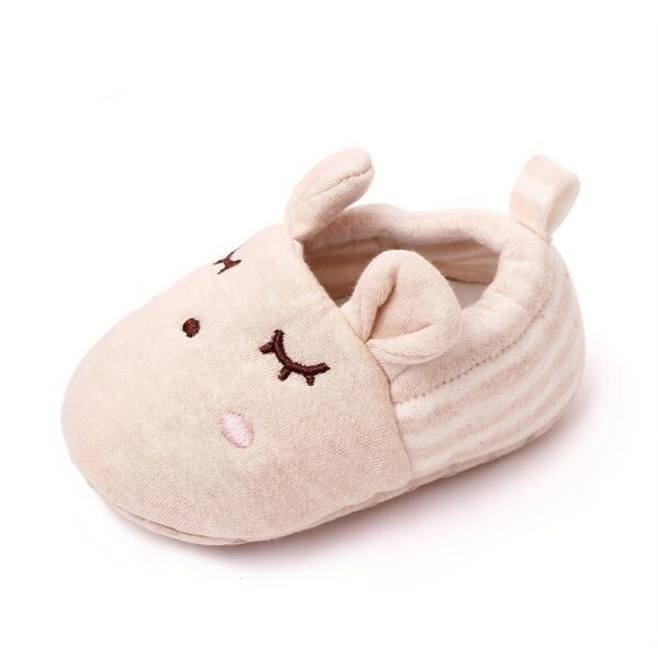 Adorable Cartoon-Themed Slip-On House Shoes for Baby Girls - Non-Slip, Comfy & Perfect for Indoor Spring/Fall Fun - Image 9