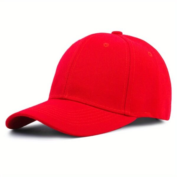Solid Color Baseball Cap Lightweight Simple Casual Couple Dad Hats Unisex Sun Hats For Women & Men - Image 11
