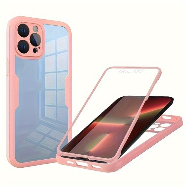 360 Full Body Front+Back Clear Case For iPhone 13 14 11 12 Pro Max XS  15 Plus Luxury Bumper Shockproof Back Cover - Image 7
