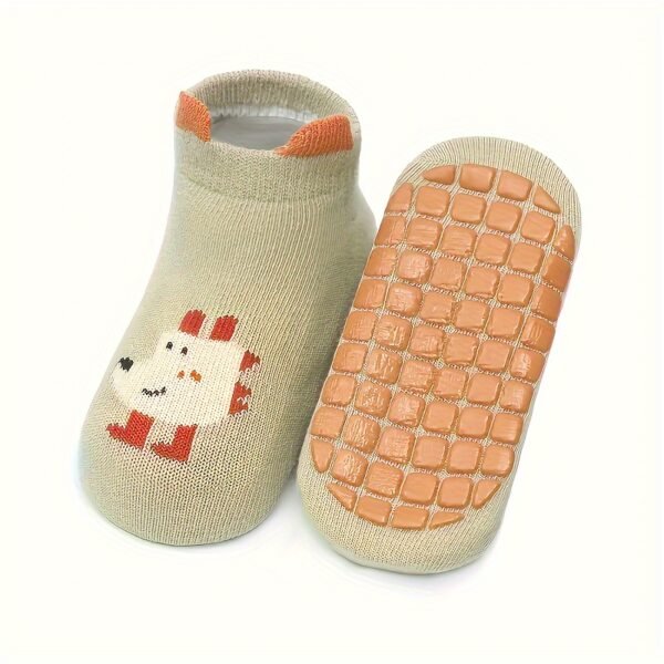 Newborn Baby Socks: Soft Cotton And Polyester Blend, Non-Slip Grip, Suitable for 0-1 Year Olds, Hand Wash Or Dry Clean, Seasonal All Year Round - Image 6