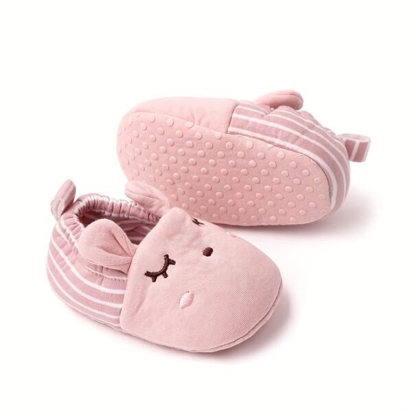 Adorable Cartoon-Themed Slip-On House Shoes for Baby Girls - Non-Slip, Comfy & Perfect for Indoor Spring/Fall Fun - Image 10