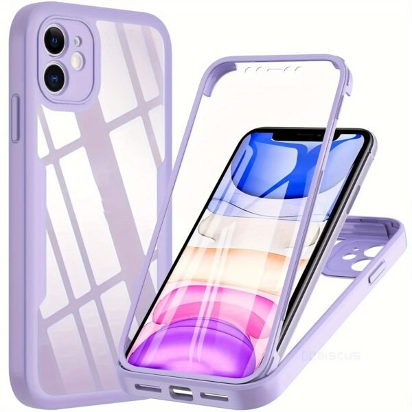360 Full Body Front+Back Clear Case For iPhone 13 14 11 12 Pro Max XS  15 Plus Luxury Bumper Shockproof Back Cover - Image 10