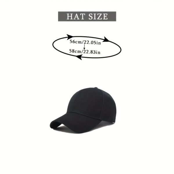 Solid Color Baseball Cap Lightweight Simple Casual Couple Dad Hats Unisex Sun Hats For Women & Men - Image 6