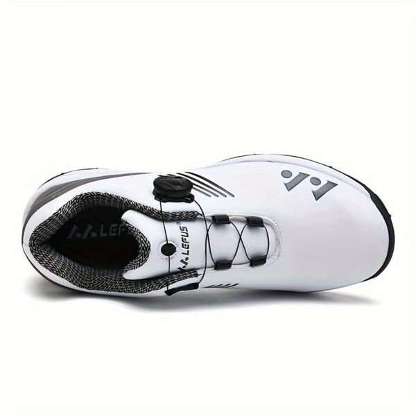 [LEFUS Golf Shoes] LEFUS Non-Slip Men's Golf Shoes - Breathable, Comfortable, Rotating Buckle Closure for All Seasons - Image 4