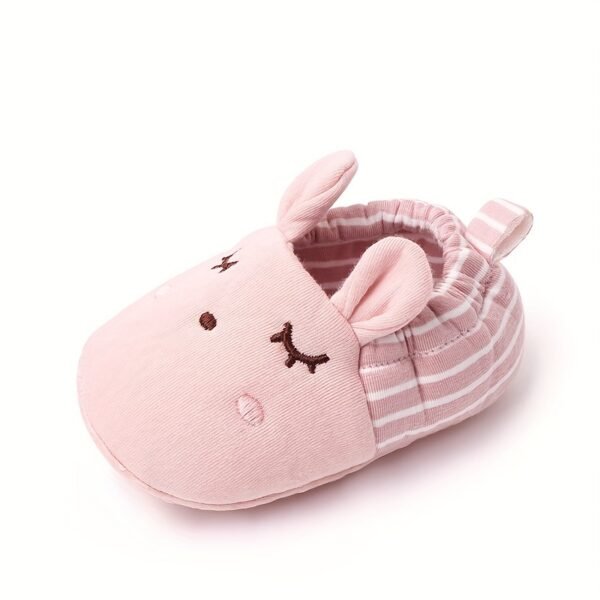 Adorable Cartoon-Themed Slip-On House Shoes for Baby Girls - Non-Slip, Comfy & Perfect for Indoor Spring/Fall Fun - Image 3