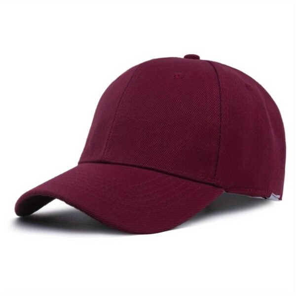 Solid Color Baseball Cap Lightweight Simple Casual Couple Dad Hats Unisex Sun Hats For Women & Men - Image 15