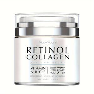 1.69oz Retinol Cream For Face Night And Day, Skin Cream With Retinol Collagen Face Cream, Vitamin C Moisturizer, Retinol Moisturizer For Face Sensitive Skin