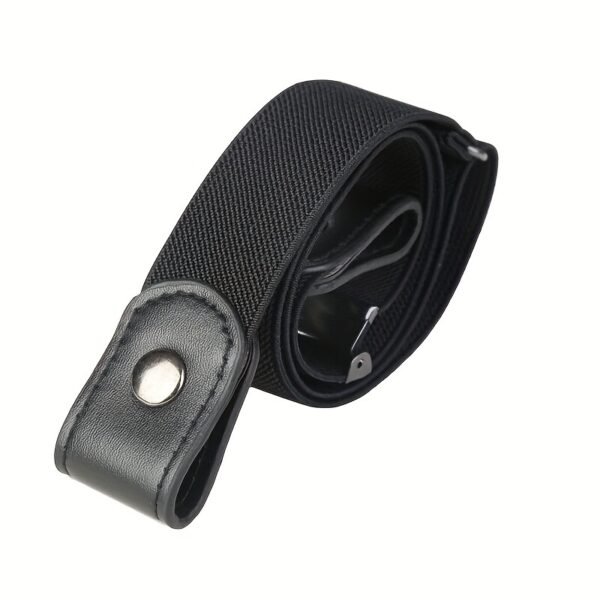 4pcs No Buckle Stretch Belt Adjustable Unisex Belt Invisible Elastic Belt For Men Women Jeans Pants Skirts - Image 4