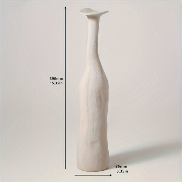 Minimalist Morandi Ceramic Vase - Chic Cylinder Ornament for Stylish Home Decor - Image 7