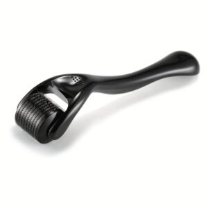 Titanium Microneedle Derma Roller, 0.25mm Professional Facial Skincare Tool for Micro-Needling and Massage