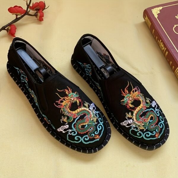 Comfortable Breathable Loafers - Men Shoes for Outdoor Walking and Driving - Lightweight Slip-On Design for Spring and Summer - Image 3