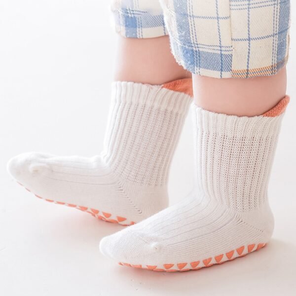 6 Pairs of Floor Socks Cartoon Children's Learning Shoes Baby Socks Soft Bottom Indoor Anti-slip Socks for Boys and Girls, Suitable for Daily Life - Image 7