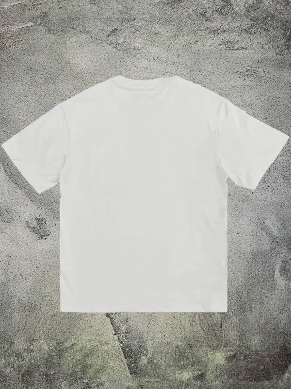 3 Piece White Cotton Short Sleeve Men's T Shirts. Perfect for everyday wear, going to the gym, and perfect for gift giving. - Image 2