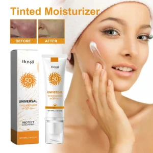 Hoygi Spf50 Sunscreen Foundation Cream Concealer Anti-uv Moisturizing Glowing Protective Bleaching Sunscreen Foundation Cream