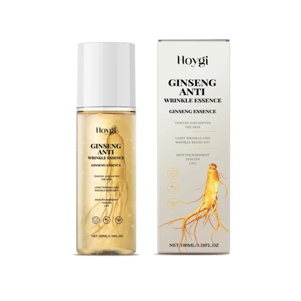 Hoygi Ginseng Firming Face Serum Tightening Skin Fade Fine Lines Smoothing Prevent Aging Anti-oxidation Moisturize Face Serum - Image 9