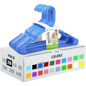 UD_Hangers for Adult Size Clothing Plastic Ideal for Everyday Standard Use Clothes Shirts Blouses TShirts Dresses Jackets Suits.