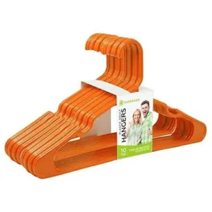 UD_Hangers for Adult Size Clothing Plastic Ideal for Everyday Standard Use Clothes Shirts Blouses TShirts Dresses Jackets Suits.