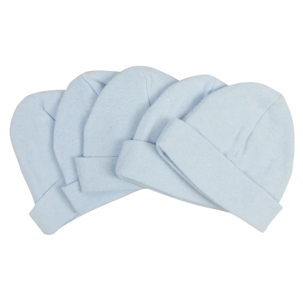 UD_Blue Baby Cap (pack Of 5) 031-blue-5 - Image 2