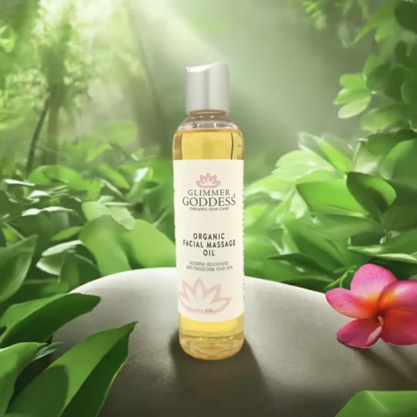 UD_Organic Facial Massage Oil for Organic Skincare Enthusiasts   Vegan Body Lubricant Unscented Liquid Nourishing Body Lubricant - Image 3