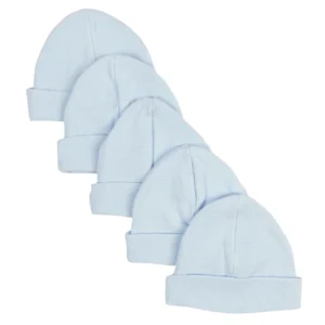 UD_Blue Baby Cap (pack Of 5) 031-blue-5
