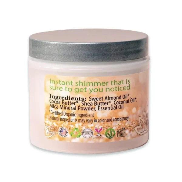 UD_Organic Whipped Body Butter   Super Level 3 Rose Gold Body Shimmer   Moisturizing & Nourishing Skincare with Natural Ingredie - Image 2