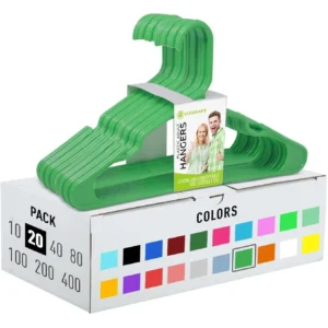 UD_Hangers for Adult Size Clothing Plastic Ideal for Everyday Standard Use Clothes Shirts Blouses TShirts Dresses Jackets Suits.