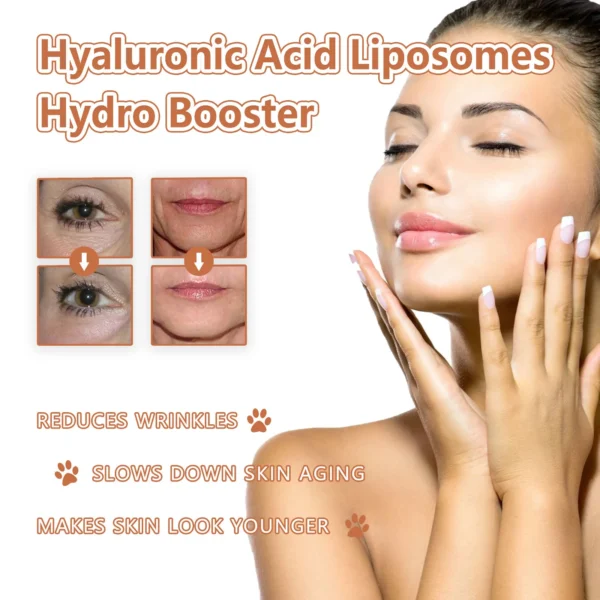 Eelhoe 30ml Hyaluronic Acid Facial Serum Reduce Wrinkles Crow'S Feet Improve Dullness Pore Shrink Skin Moisturizing Face Serum - Image 2