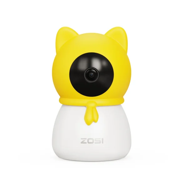 ZOSI C516 2.5K 4MP Plug-in PT Wireless Security Indoor Camera with Cry Detection, Virtual Fence,2.4/5GHz WiFi Smart Baby Monitor - Image 7