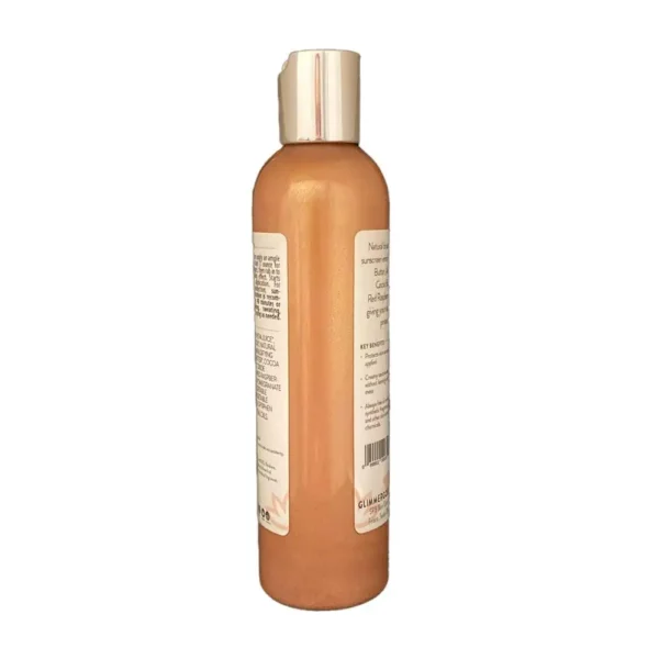 UD_Glow Organic Shimmer Sunscreen   Reef Safe SPF 40  Broad Spectrum Protection 8 oz   Vegan Cruelty Free - Image 2