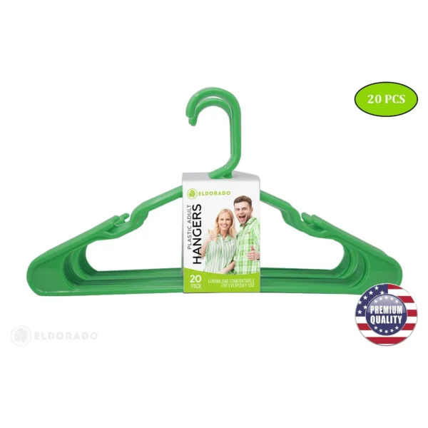 UD_Hangers for Adult Size Clothing Plastic Ideal for Everyday Standard Use Clothes Shirts Blouses TShirts Dresses Jackets Suits. - Image 3