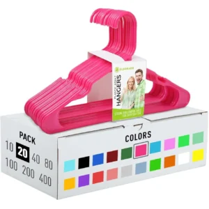 UD_Hangers for Adult Size Clothing Plastic Ideal for Everyday Standard Use Clothes Shirts Blouses TShirts Dresses Jackets