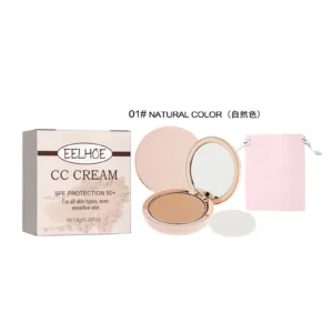 EELHOE Lightweight CC Cream Skin Protection Breathable Durable Not Easy Take Natural Block Defect Calm Makeup BB CC Creams