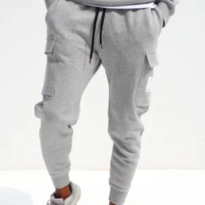Hot Selling Jogger Autumn Solid Color Breathable Cotton Slim Casual Sport Running Grey Track Men Pants