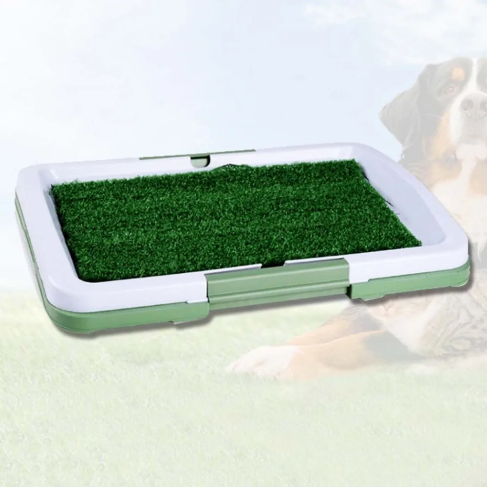 3 Layers Large Dog Pet Potty Training Pee Pad Mat Puppy Tray Grass Toilet Simulation Lawn For Indoor Potty Training Pet Supply - Image 6