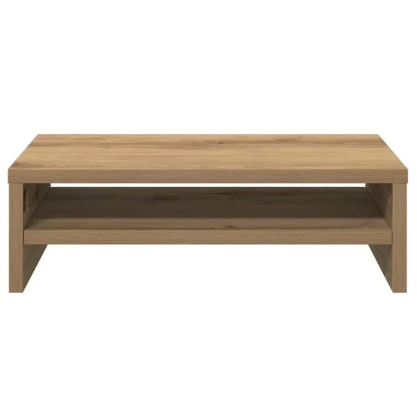 W2B VidaXL Artisan Oak Engineered Wood Medium Monitor Stand Elegant Laptop Stand - Image 4