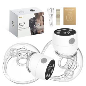 Hot-sell Electric Portable Breast Pump Hands-Free Silicone Wearable Pump for New Baby's Holidays and Travel