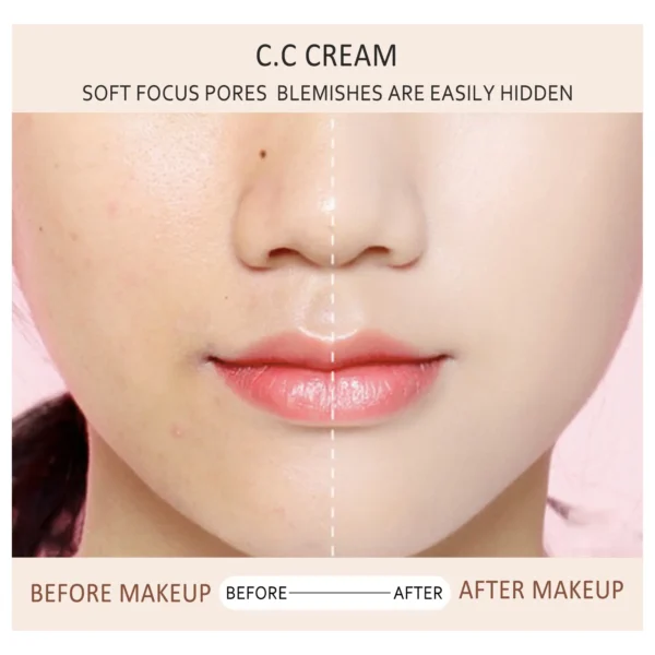 EELHOE Lightening Skin Tone Soft BB & CC Cream Pre-Primer Moisturizer with Concealer Primer Primer - Image 4