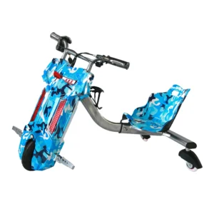 Good Selling 3 in 1 Electric Kick Ski Folding Baby Swing Car Ride on Swivel Scooter for Children 500W Motor Power