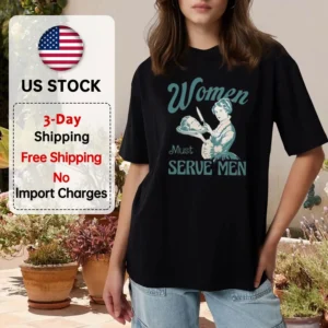 Women's Funny Feminist T-Shirt, Empowering Slogan Graphic Tee, Vintage Style Short Sleeve Top for Women
