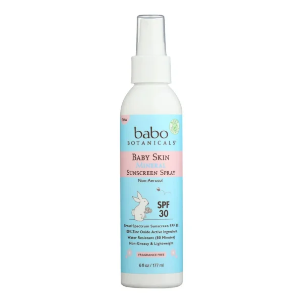 UD_Babo Botanicals-Snscn SPF 30 BBY Skn Spry-1 Each 6 Oz Bottle of Botanical Sunscreen